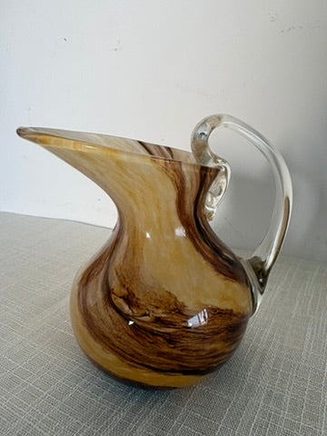 Glass Marble Jug