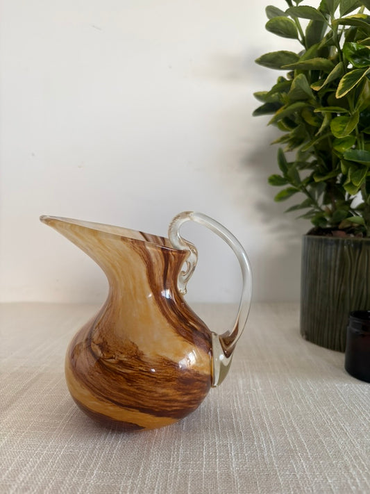 Glass Marble Jug